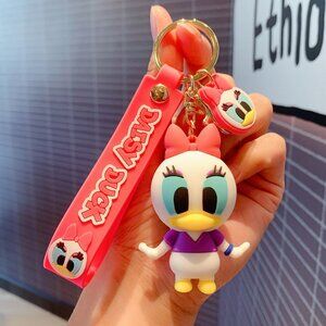 Minnie & Mickey Mouse cartoon anime dolls, keychains, car bag charms, ornaments